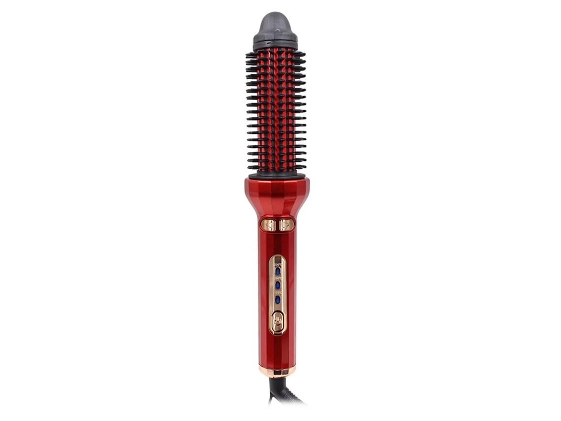 Modelador de Cabelo Ae-504 180°C 230°C 3 Níveis de Temperatura Vermelho