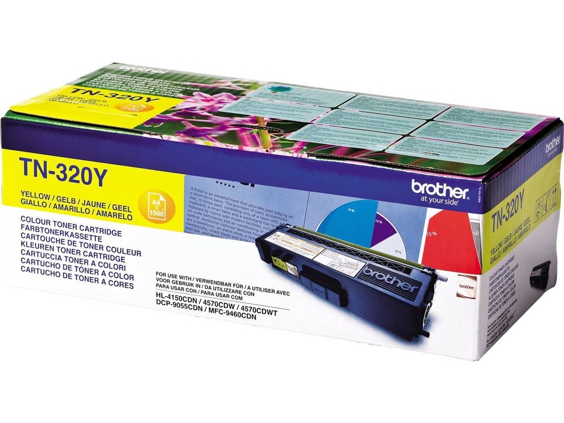 Toner BROTHER TN320 Amarelo (TN320Y)