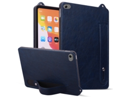 Capa Hexinyigjly Para Redmi Kpad 2 (8,8 Polegadas) De 2026, Em Pele Retro Pu, Com Suporte E Bracelete Antiderrapante Azul