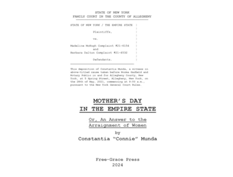 Livro Mothers Day in the Empire State Or, An Answer to the Arraignment of Women de Constantia Munda (Inglês - Capa Dura)