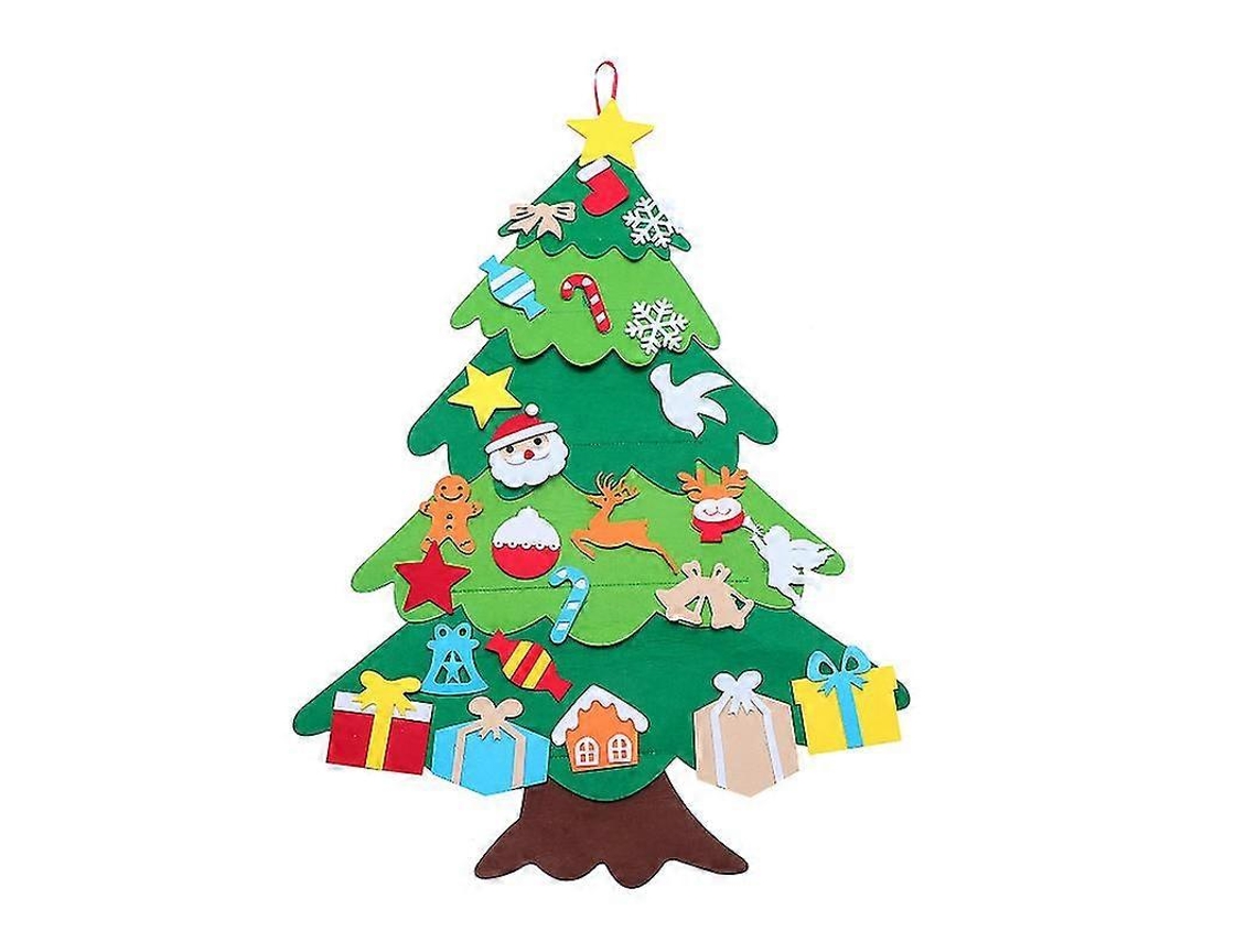 Pea De Decorao Natalina Em Feltro Estereoscpico Para Rvore De Natal. Hengjian