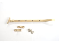 Conjunto De 8 Fechaduras De Alumínio Para Caixilho De Janela De 200 Mm Com Acabamento Dourado.
