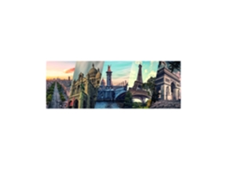Quebra Cabeça Panorâmico De Dinossauros Em Paris, 2000 Peças, Para Adultos.
