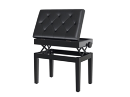 Banco para piano com espaço de armazenamento e altura ajustável BTFORUS (58x54,5x33 cm)