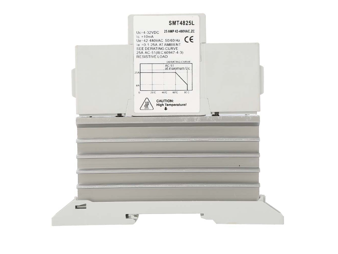 Veloriskku módulo de Relé de Estado Sólido Ultra Fino Monofásico Smt4810l com Base S/MARCA