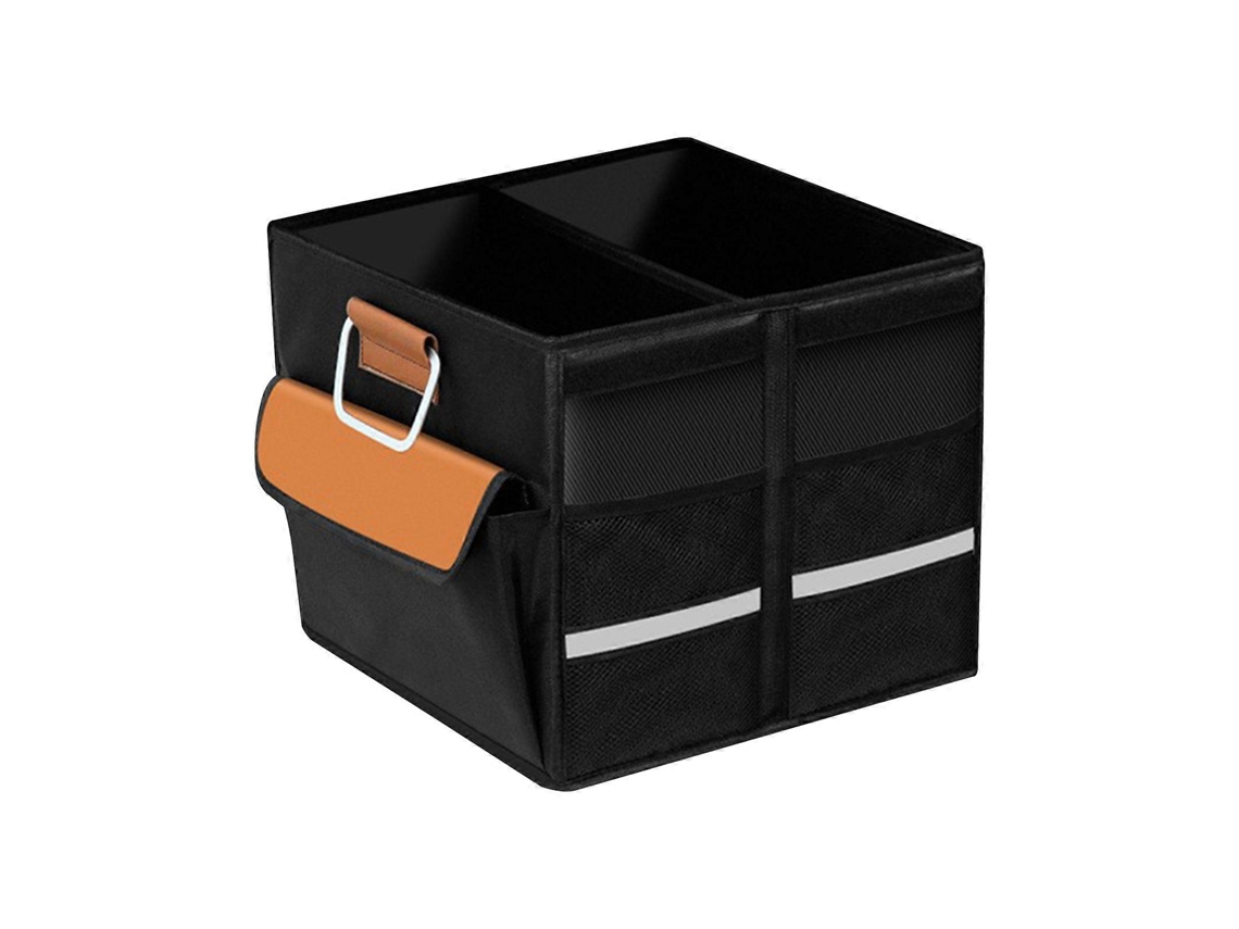 Organizador De Porta Malas Dobrável Com Alça, Grande Capacidade, 2 Compartimentos, Acessórios Para Carro Olysi Shop