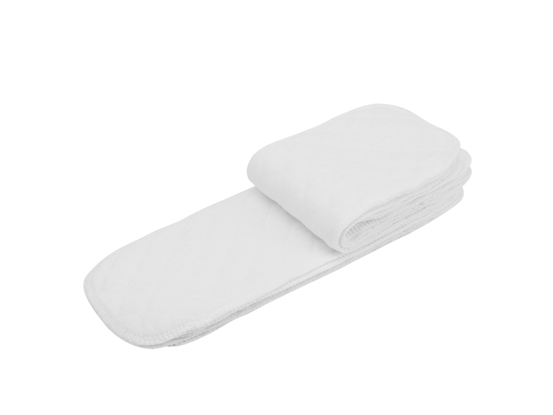 Mali 10pcs Forro Fralda de Pano Bebê Algodão Respirável 3 Camadas Reutilizável