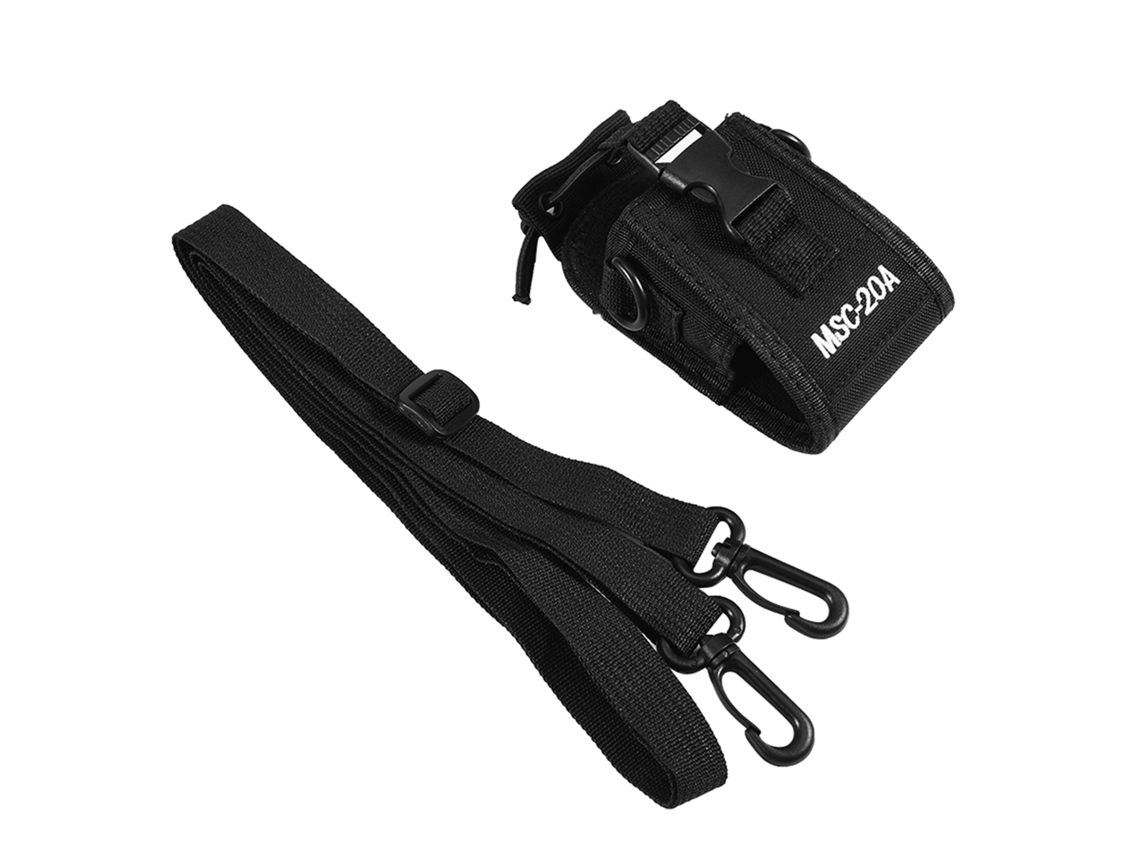 Aetheria estojo de Nylon Msc 20a com Correia para Rádio Kenwood Motorola Hyt Walkie talkie Universal
