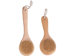 Conjunto De 2 Escovas Banho Vicasky Para As Costas, Com Cabo Longo E Cerdas Macias Para Limpeza Corporal, Acessório De
