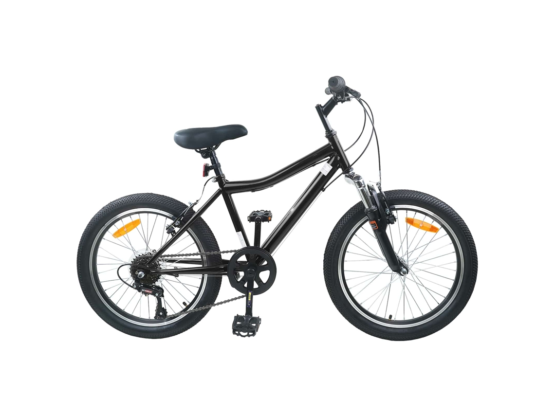 Vidaxl Bicicleta Infantil 24 Polegadas 6-velocidade Para 8-12 Anos