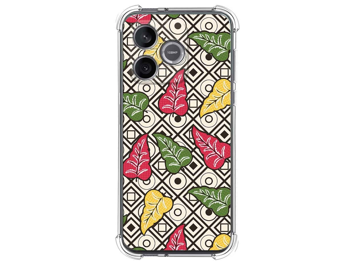Capa Tumundosmartphone De Silicone Resistente A Impactos Para Honor 600 Lite 5g Design Floral 11 Estampas