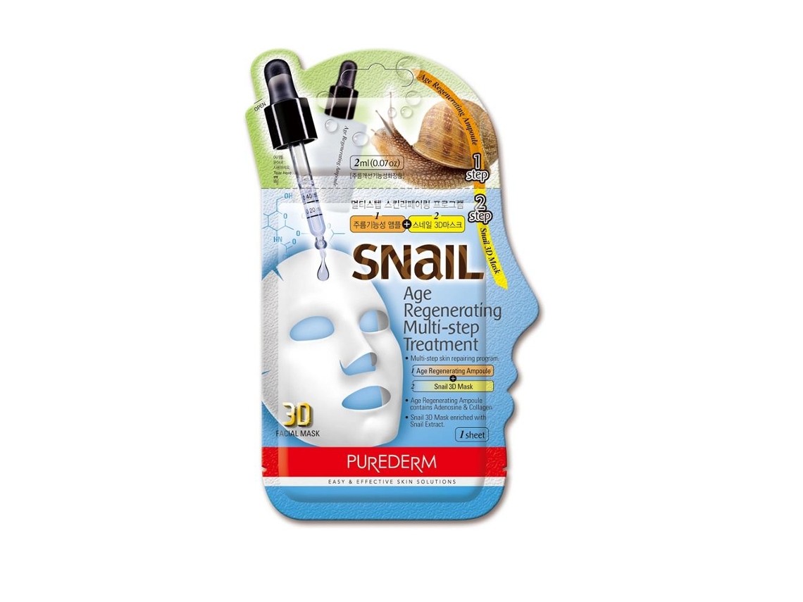 Caracol PUREDERM Idade Tratamento Regenerar em várias etapas de tratamento rejuvenescedor 2-etapa