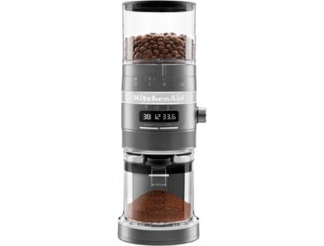 Moedor de Café 340G 240W Estanho Cinza 5Kcg8433Ems KITCHENAID