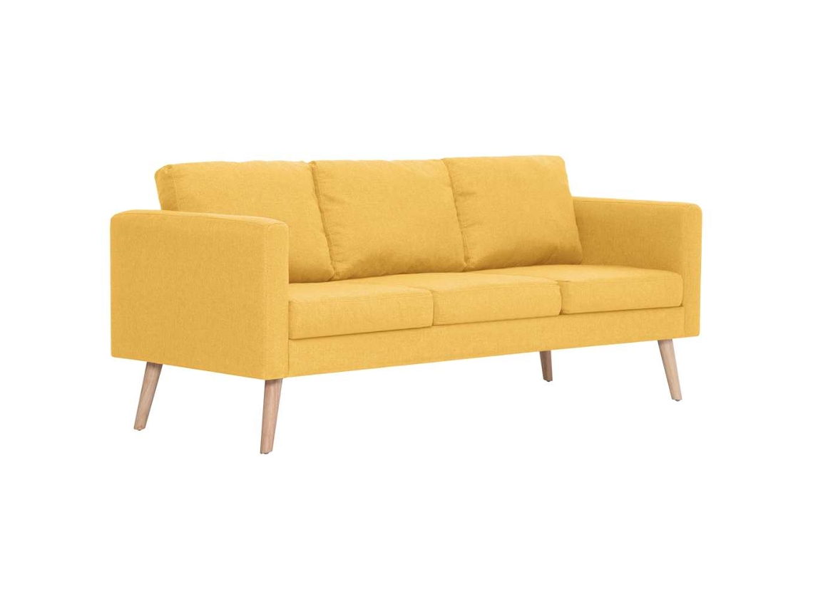 Sofa, Sofas Vidaxl Amarelo Tecido (n/a)