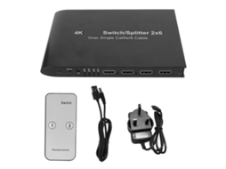 Switcher HDMI 2x6 EOOCOO