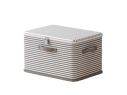 Caixa Organizadora Com Fechadura De Combinação, Grande Capacidade Para Guarda-roupa E Organização De Roupas, 45*30*30 Cm.