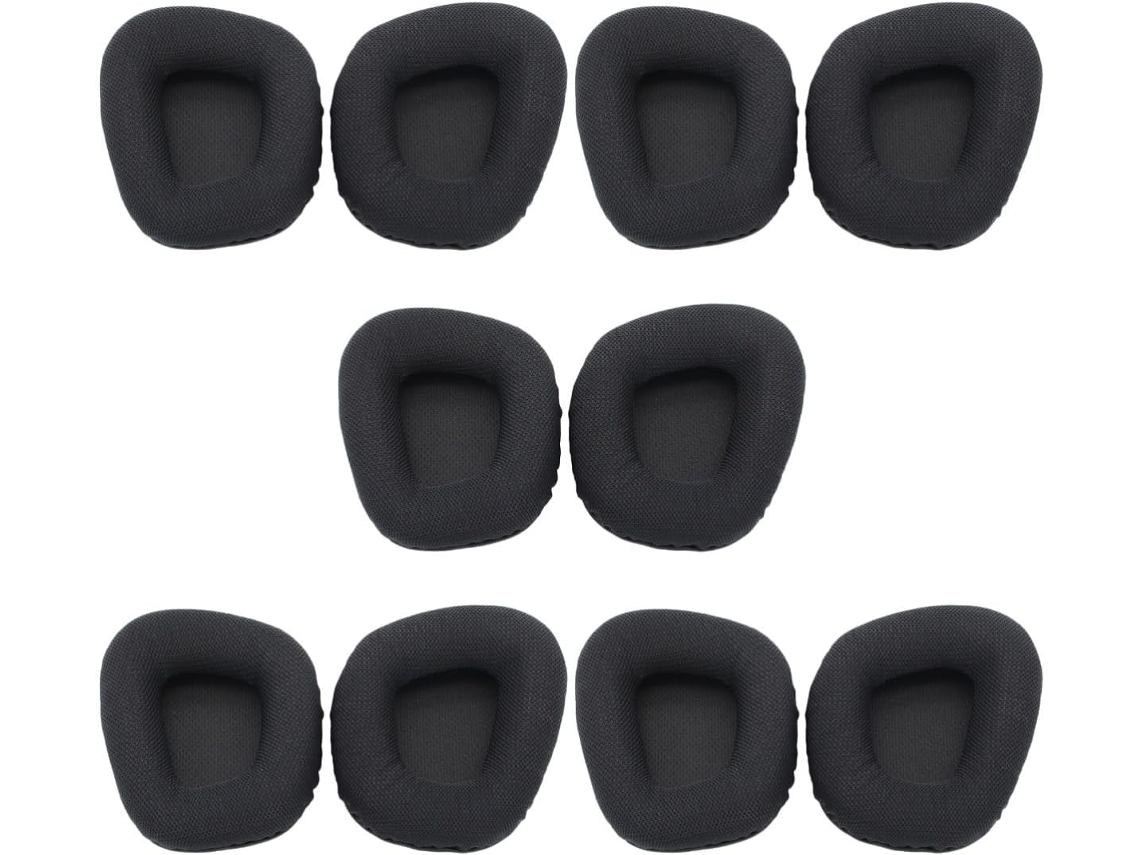 Pacote com 5 Pares de Almofadas de Substituição para Fones de Ouvido, Espuma Confortável. SFUSHOS