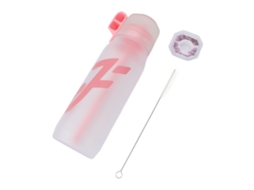 Botella Air Water Up Con Cápsulas de Sabor, Caña, Flujo Rápido, Anti fugas 650ml Rosa para Deportes Al Aire Libre