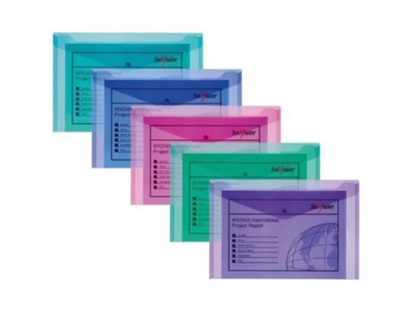 Snopake 12844 Conjunto De 5 Pastas Electra …