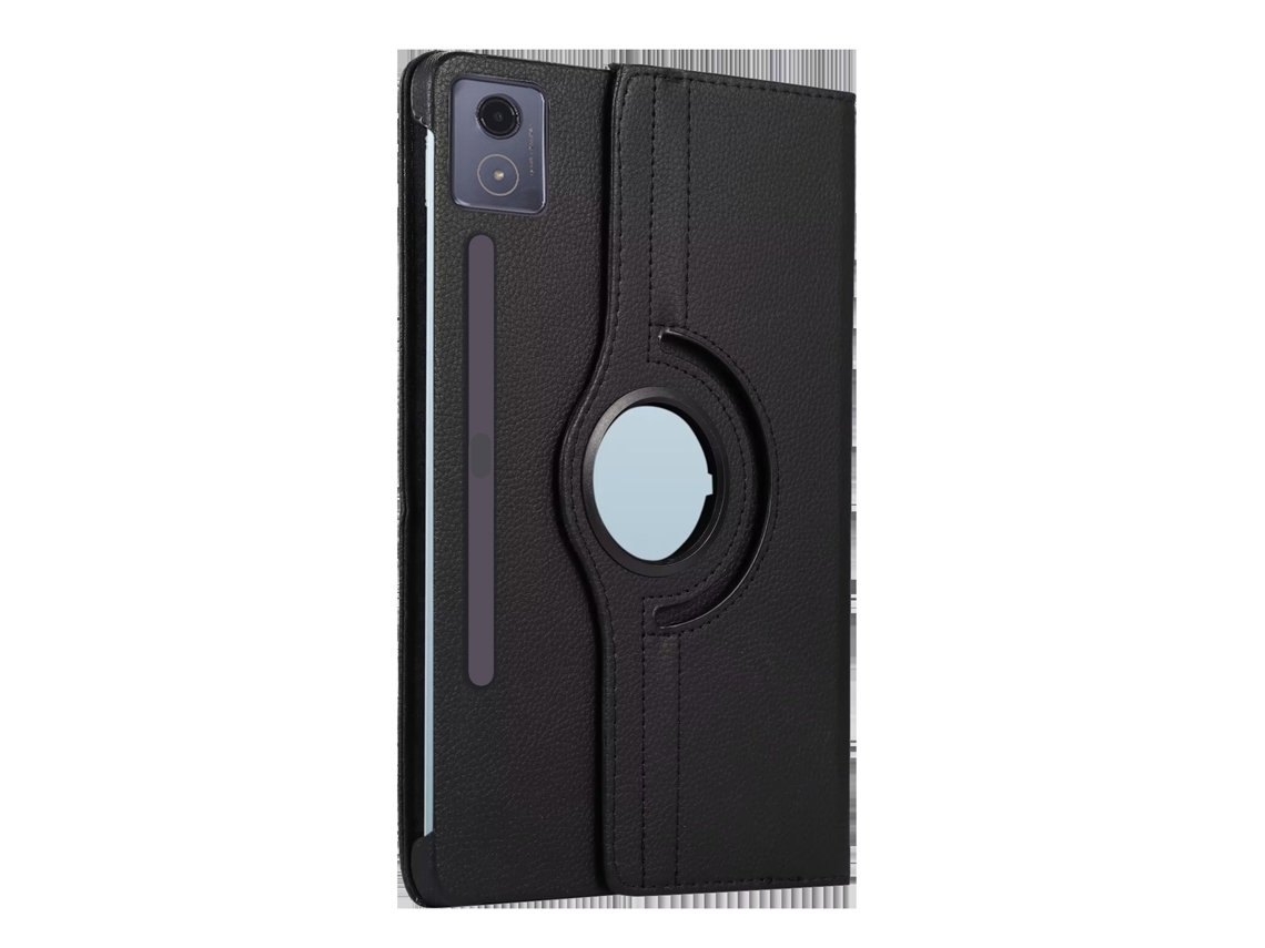 Capa De Couro Compatível Com Lenovo Xiaoxin Pad Pro 12.7 Gen 2 Tb373fu/tb375fc, Anti Rotação 360°.preto Ushion (2025)