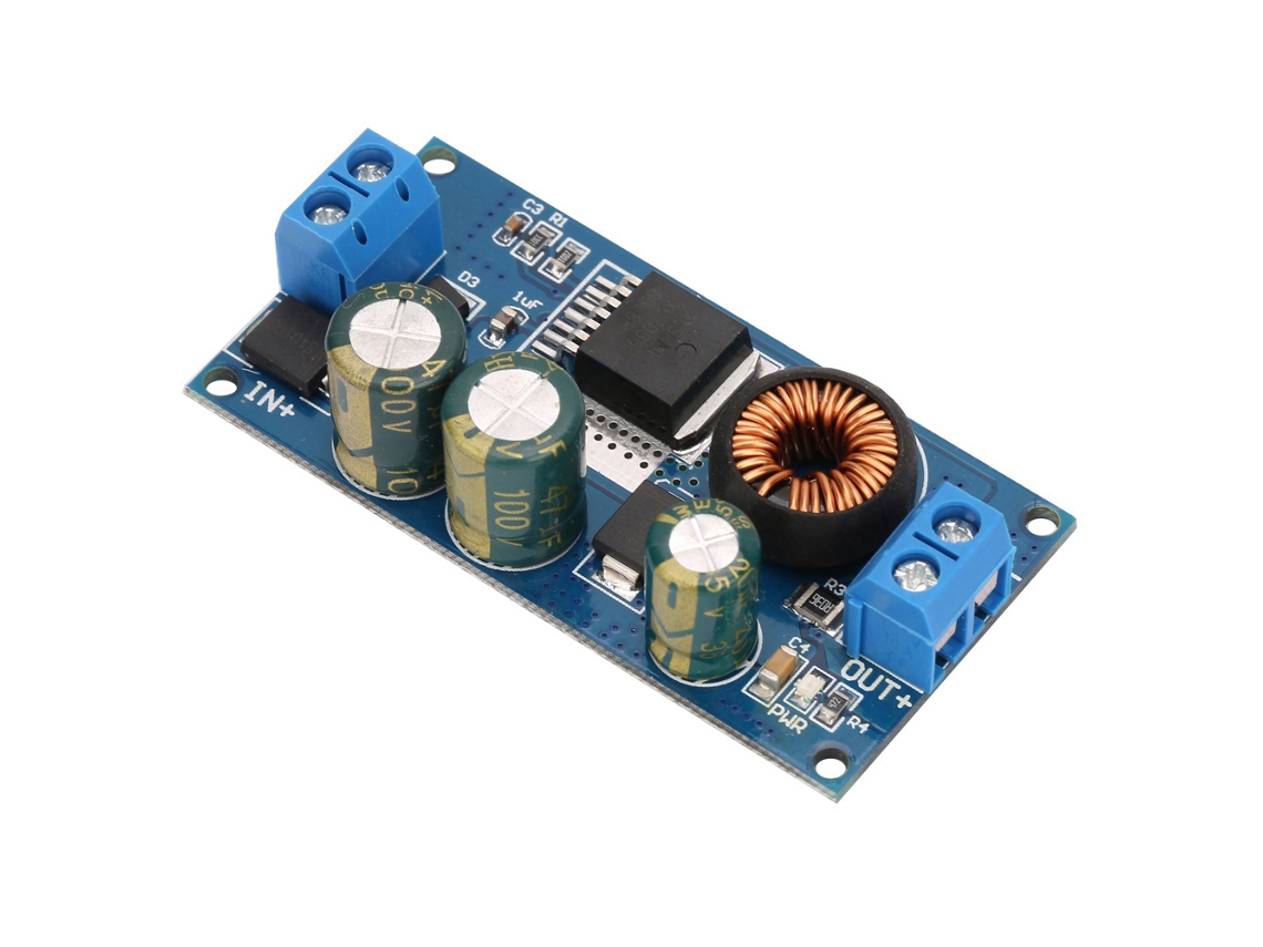 Laxiscreed Fonte De Alimentação Dc 15v Para Projetos Eletrônicos Com Entrada 10-80v