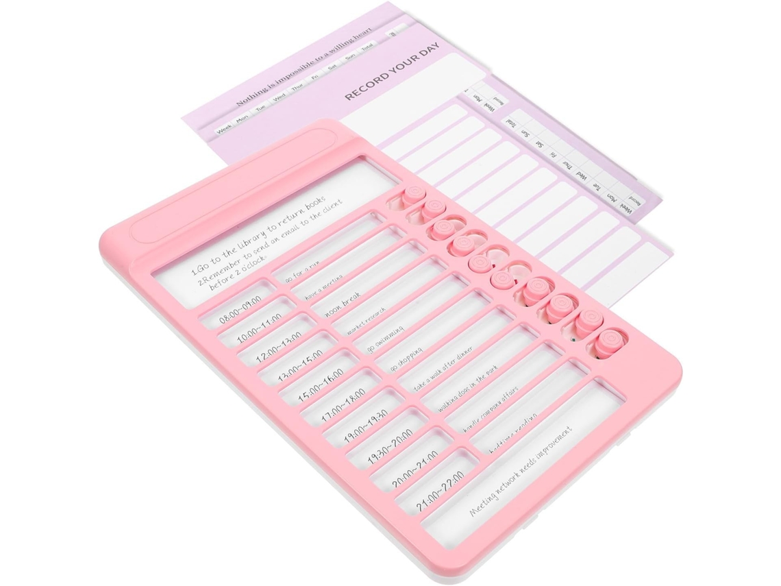 1ensemble Tableau Tâches Quotidiennes Multi-funcional Para Util Autodisciplina E Rappel De Responsabilidades
