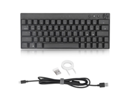 Teclado Mecânico LAXISCREED 3 Modos Rgb com Botão