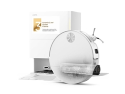Robô Aspirador MOVA S70 com 28000 Pa, lavagem com rolo a 80°C, saco de 3,2 L
