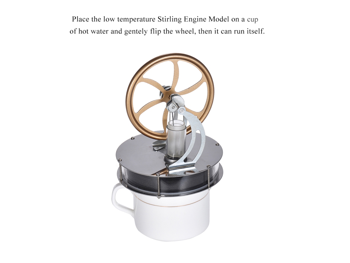 Kit Diy Modelo de Motor Stirling para Experimentos Físicos | S/MARCA