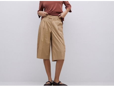 Jeans De Mulher Yerse Algodão Bege (l)