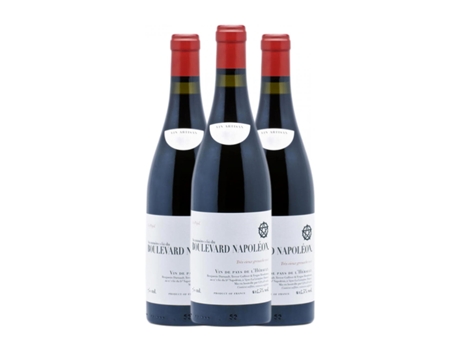 Vinho BOULEVARD NAPOLÉON Grenache Noir Grenache Tintorera Vin de Pays de l'Hérault (0.75 L - 3 Unidades)