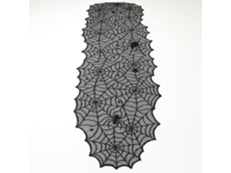 Caminho De Mesa Teia De Aranha - Comprimento 180 X 42 Cm
