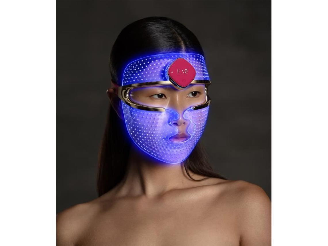 Máscara Facial Faq 201 Antienvelhecimento Led Rgb Vegano