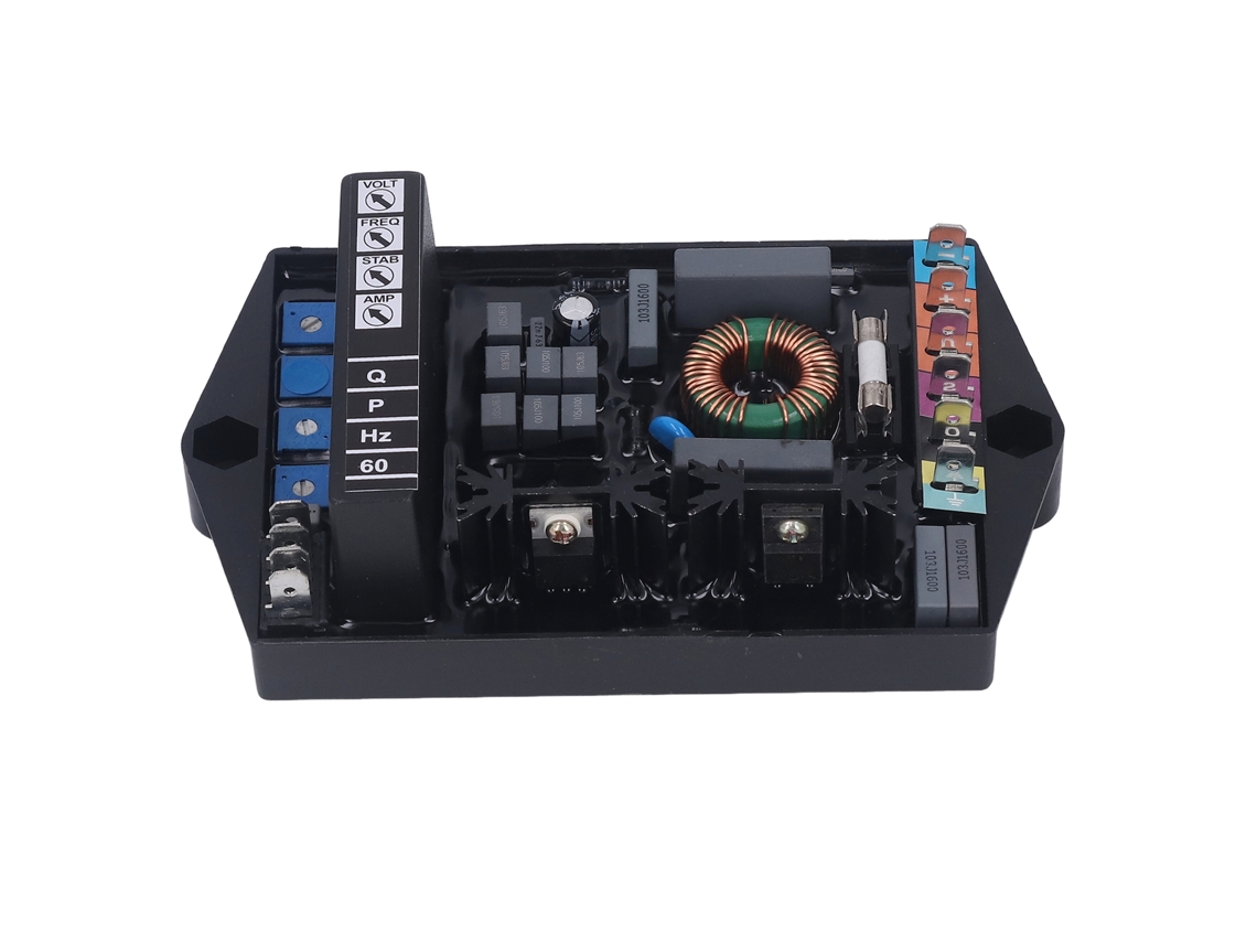 Regulador de tensão automático AVR M16FA655A para gerador monofásico