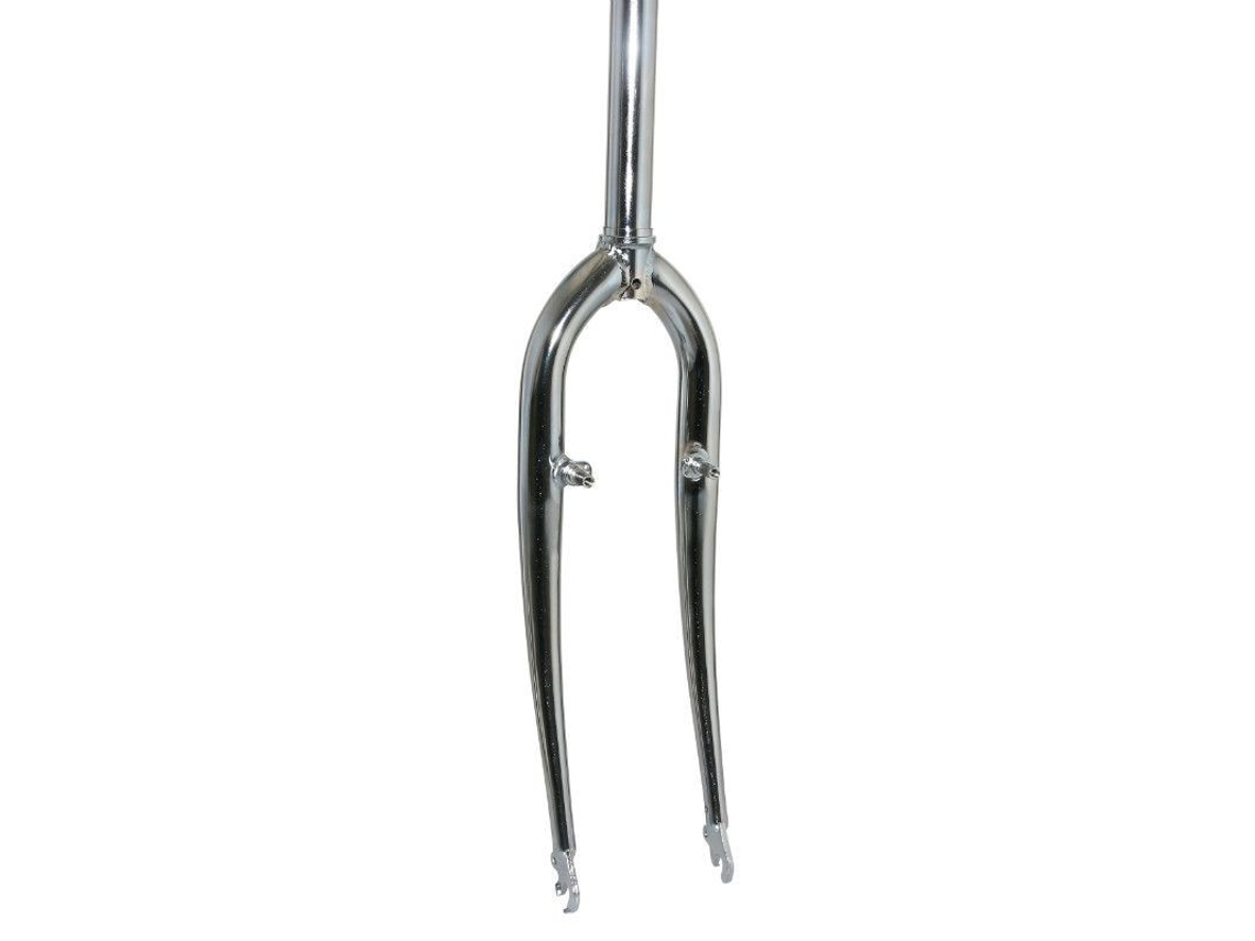 Garfo rígido dobrado de bicicleta de montanha com ganchos de pivot liso 250mm 1''1-8 no exterior P2R