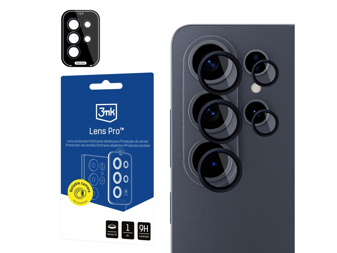 Película De Proteção De Lente 3mk Pro Para Samsung Galaxy S26, Vidro Ultraprotetor.