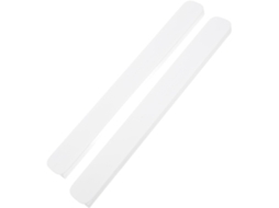 Toddmomy Conjunto De 2 Corrediças Plástico Branco Para Gavetas Com Funcionamento Suave E Silencioso Armários Cozinha