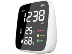 Lurelia Medidor De Qualidade Do Ar Pm2,5/co2, Temperatura/humidade, Sensor Ndir