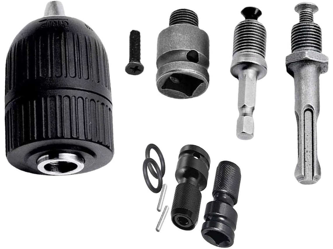 Adaptador Para Furadeira Manual Com Rosca 1/2-20unf E Encaixe