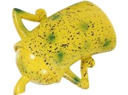 Pote Hermético De Resina Toyandona Para Cozinha Com Tampa Selada, Amarelo, Mantém Alimentos Frescos Como Chá E Açúcar