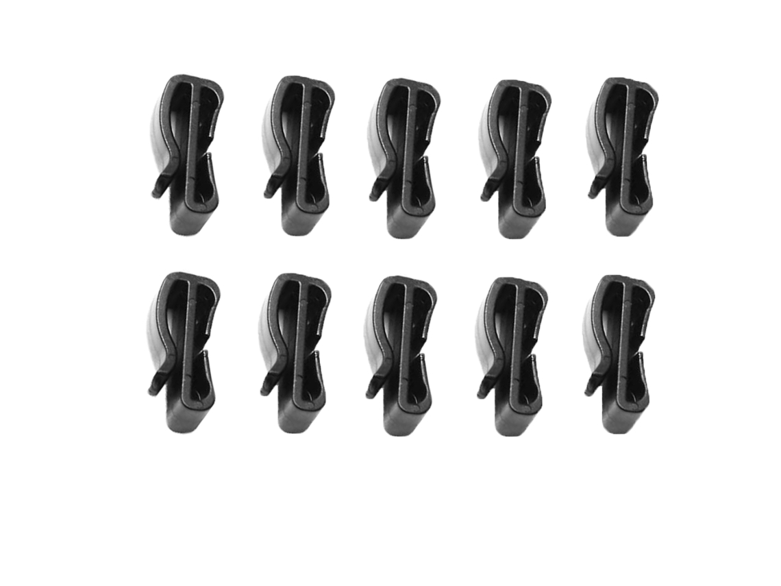 Conjunto De 10 Alças Táticas Para Mochila, Com Presilhas De Plástico E Fivelas Para Cinto, Ideais Para Caminhadas, Camping, Viagens