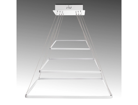 Candeeiro de Suspensão LED Square 36W Branco