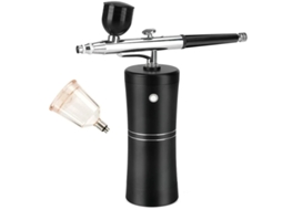 Kit Aerógrafo Xk 8899 Mini Notebook Preto Yizhood