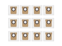 Conjunto De 12 Peças De Sacos De Pó Para Aspirador Robô Xiaomi Mijia 5/5 Pro/ov21cn/x10+/x20+/s10/m30/m40