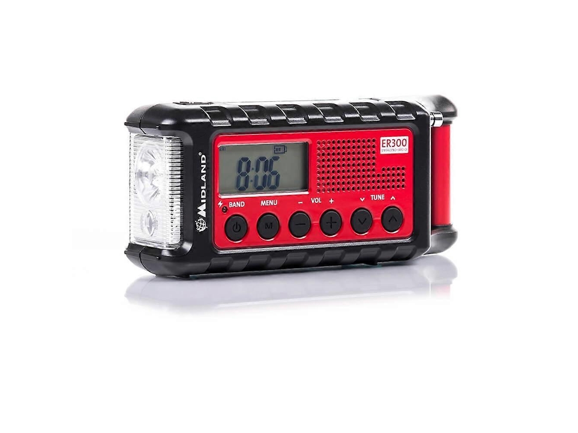 Banco De Energia Para Rádio De Emergência Midland Er300 Vermelho Preto Olysi Shop