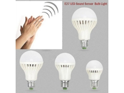 Lurelia Lâmpada Led Com Sensor De Movimento Pir, E27, 3 W, 5 W, Branco, Baixo Consumo