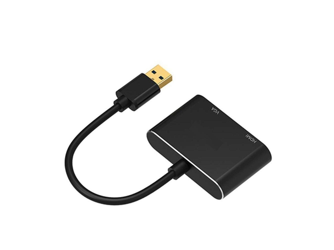 Adaptador De Vídeo Usb 3.0 Para Vga E Hdmi*