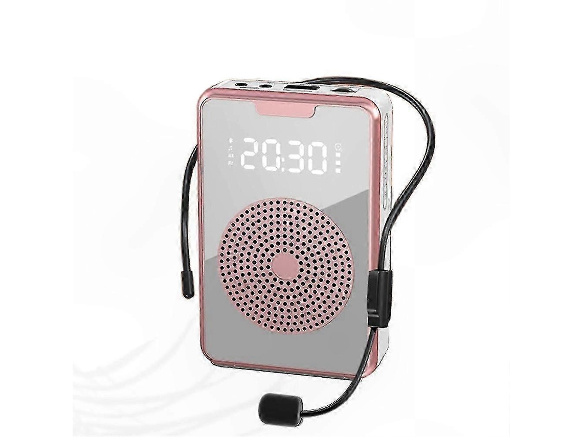 Alto Falante Portátil Recarregável Com Microfone Para Ensino, Treinamento E Visitas Guiadas Olysi Shop