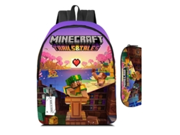 Mochila Escolar, Student Crawler Airplane Estampada