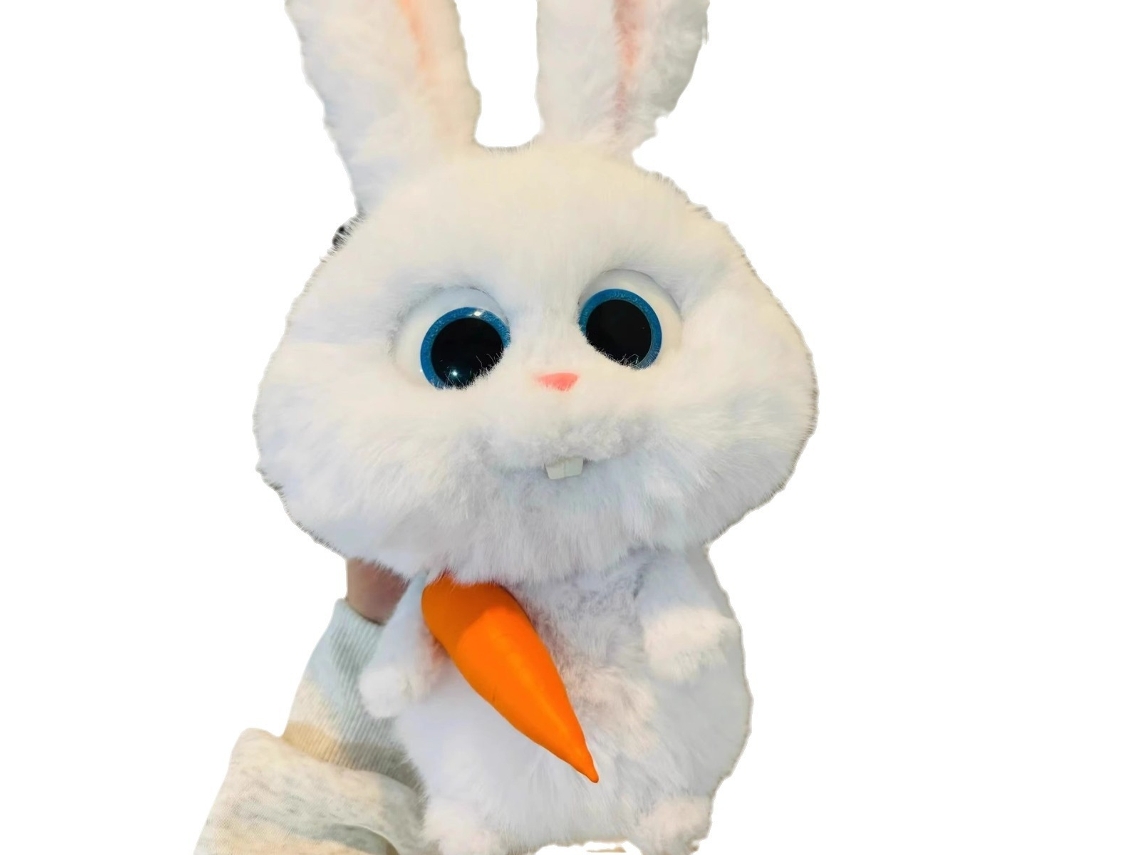 Fictus Coelho Chefe Pelúcia Brinquedo do Filme a Vida Secreta Dos Pets Coelho Fofinho Presente de Aniversário CHABERLU
